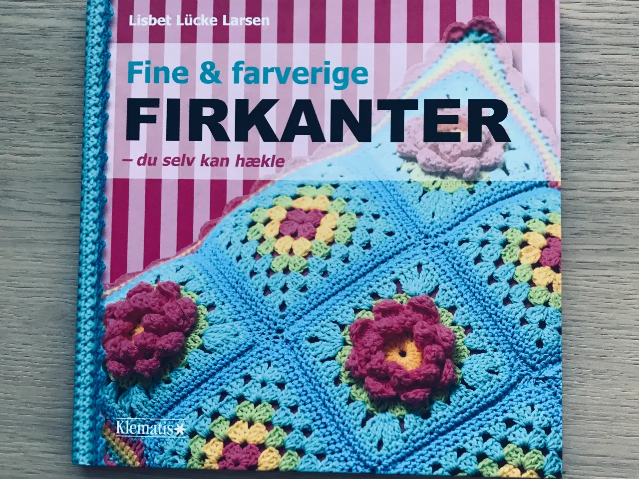 Billede 1 - Fine & farverige FIRKANTER - du selv kan hækle