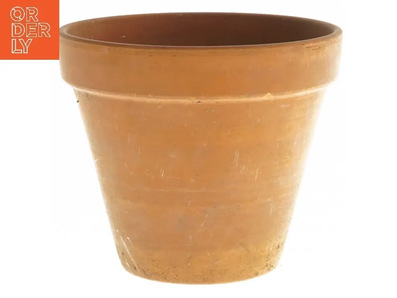 Billede 1 - Lerpotte til planter (str. 13x11,5 cm)