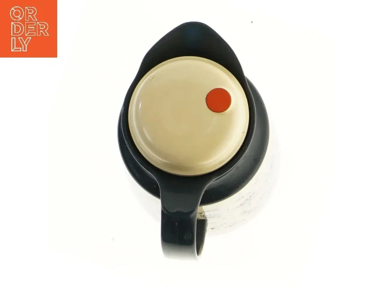 Billede 3 - Vintage termokande med blomstermotiv (str. 24 cm)