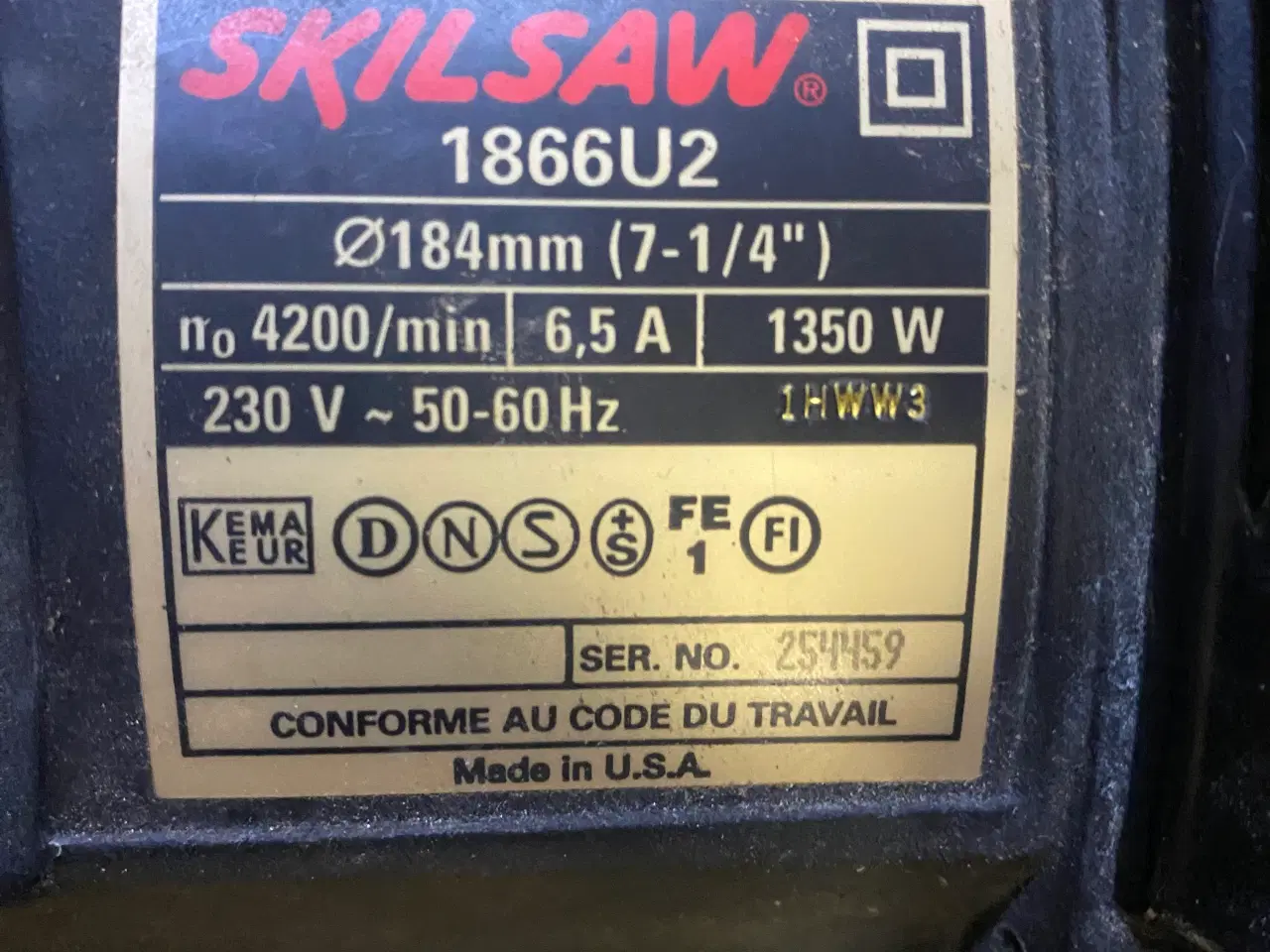 Billede 4 - Skilsaw Classic rundsav 