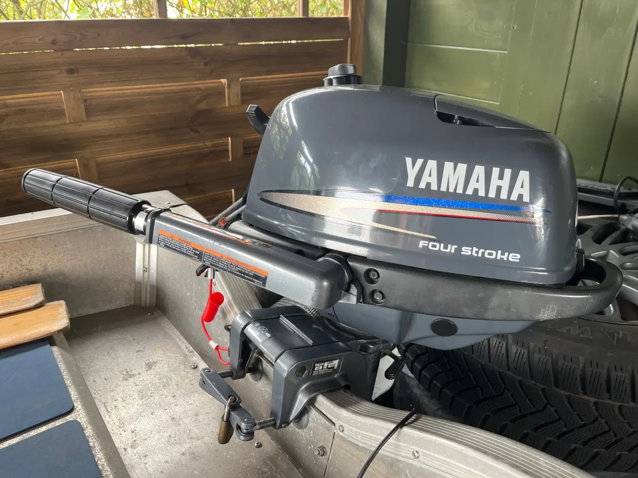 Billede 2 - Linder 410,Yamaha 4.hk.Brenderup trailer.