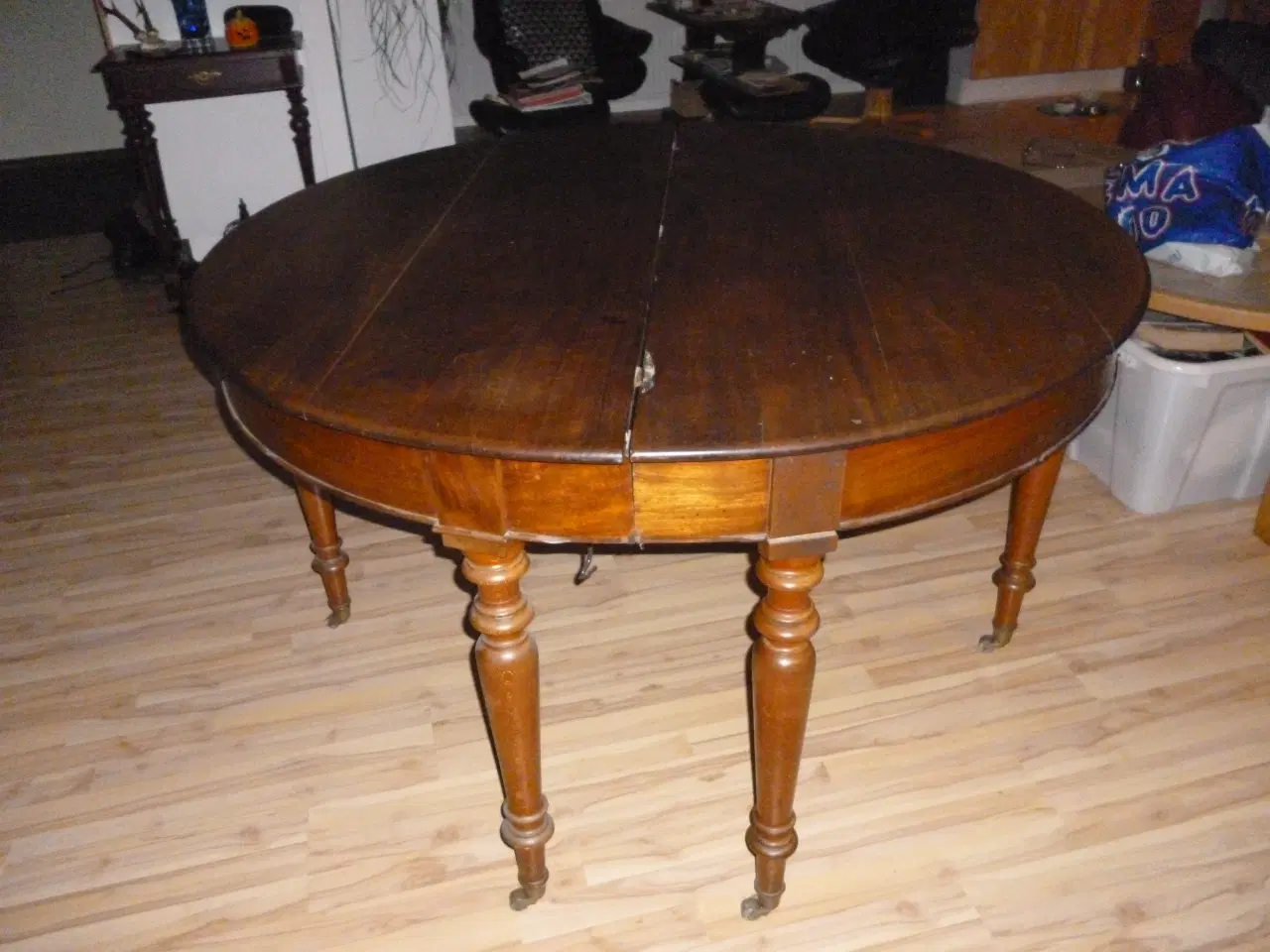 Billede 2 - Antik bord i fyrretræ.