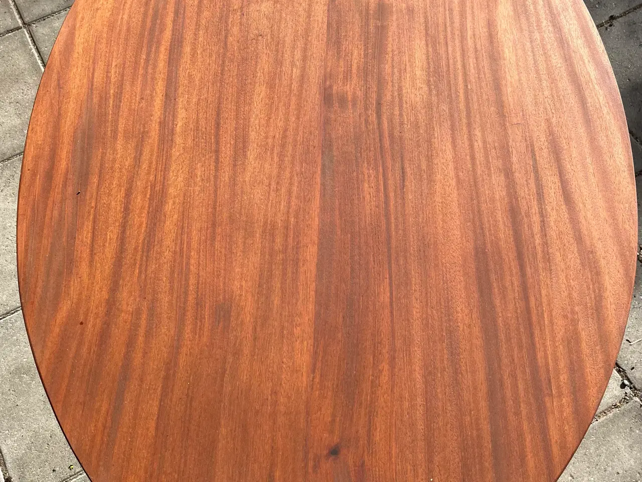 Billede 2 - Gammelt teaktræ spisebord