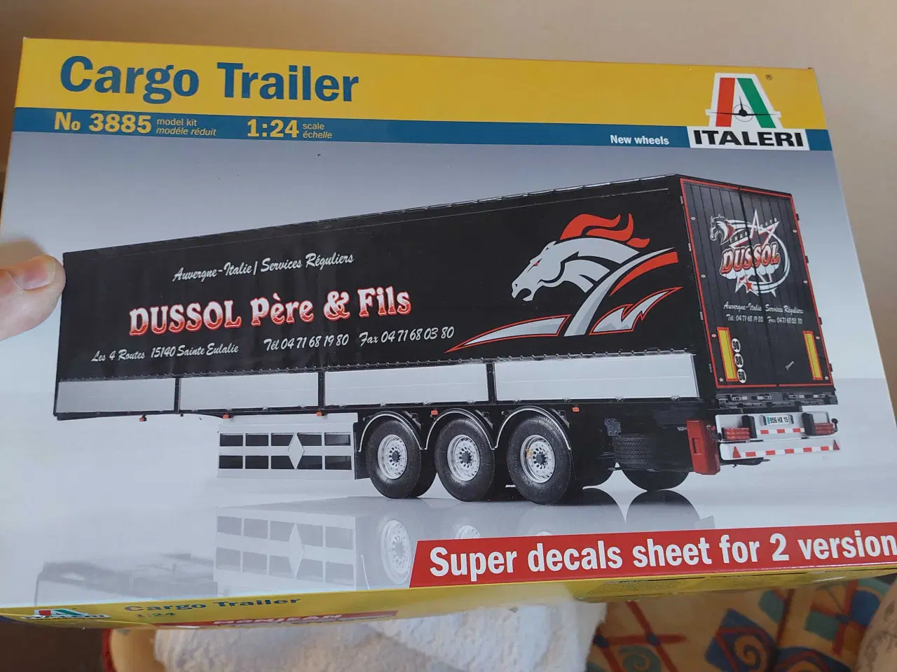 Billede 2 - Model lastbil og trailer 