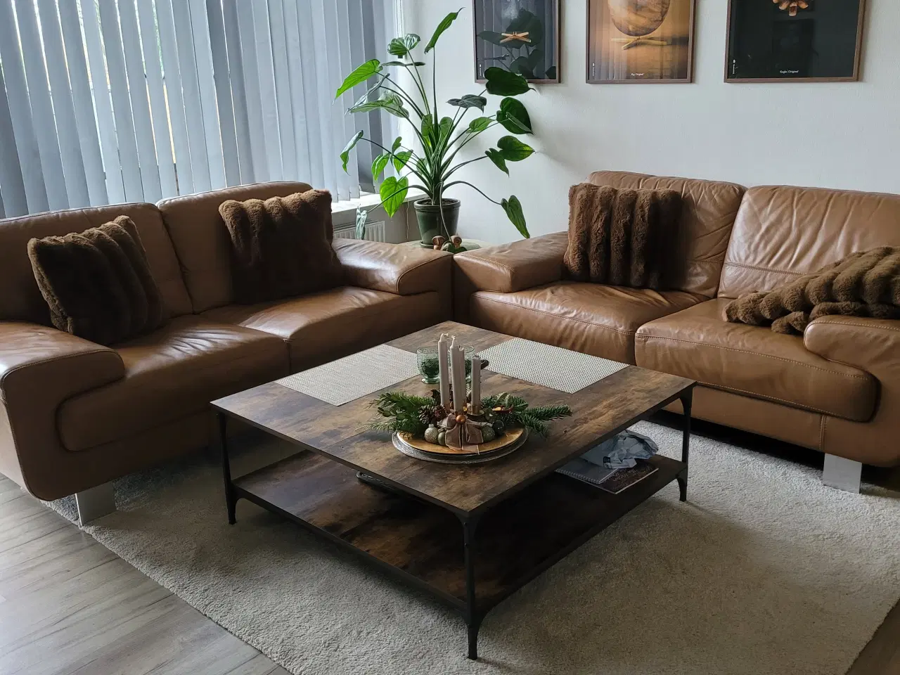Billede 1 - Læder sofaer
