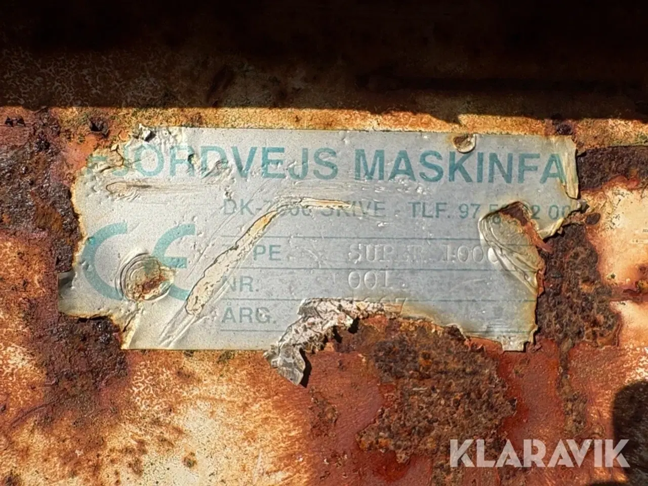 Billede 12 - Betonspand Fjordvejs Maskinfabrik Super 1000