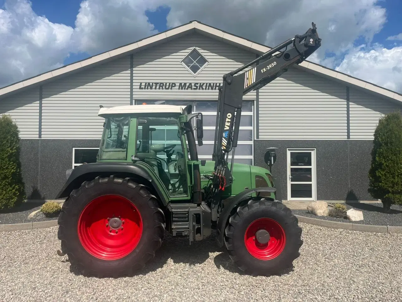 Billede 7 - Fendt 410 Vario med frontlæsser.