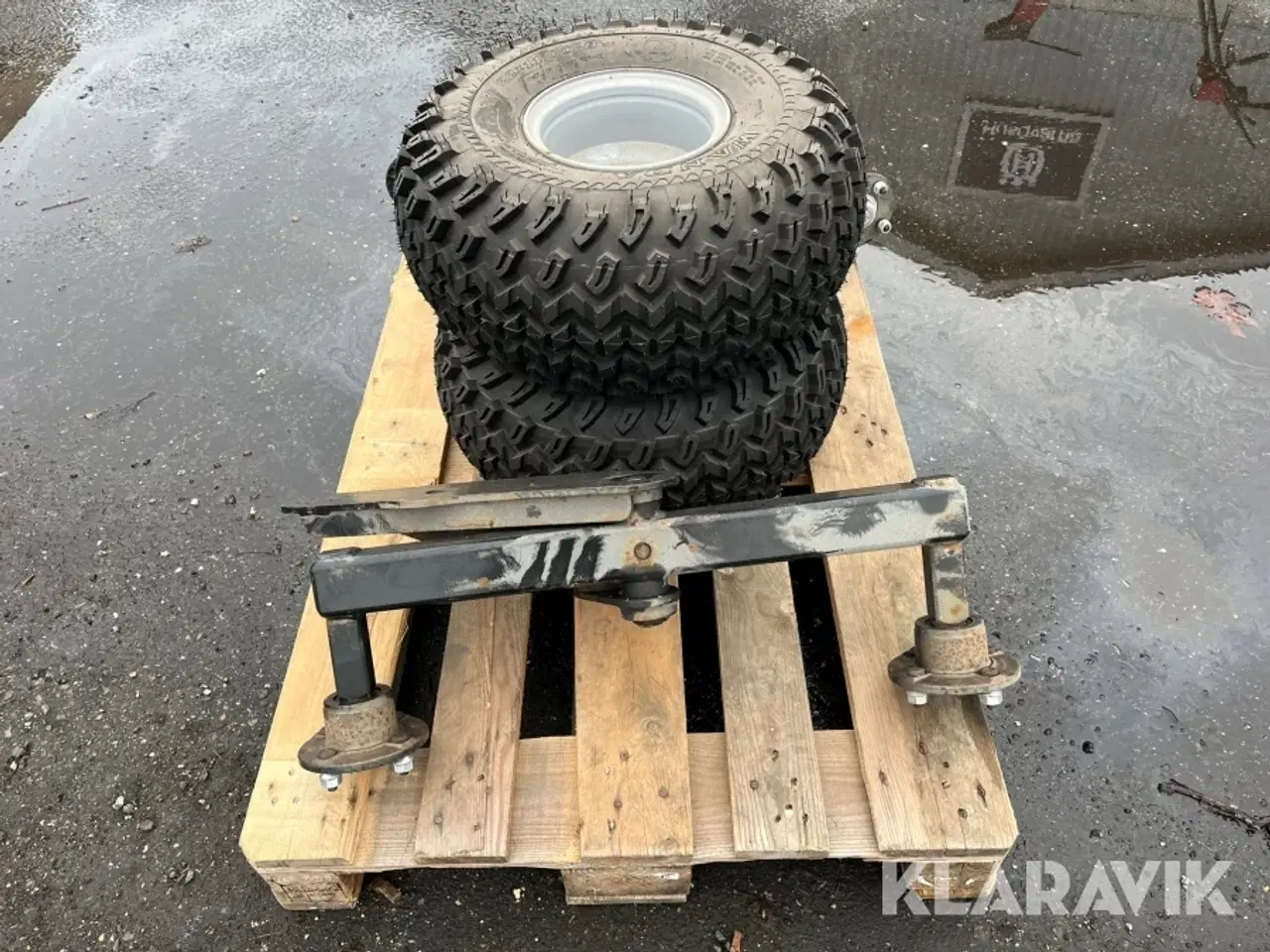 Billede 4 - Boogieaksler med hjul 2 styk