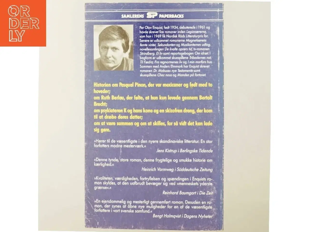 Billede 3 - P.O. Enquist: Den forstødte engel