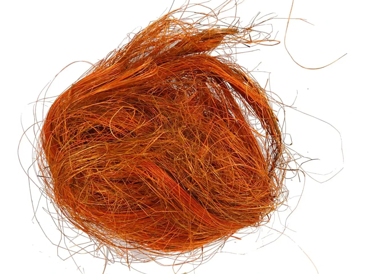 Billede 1 - Sisal Fiber i Rustfarve - 8g til Kreative Projekter