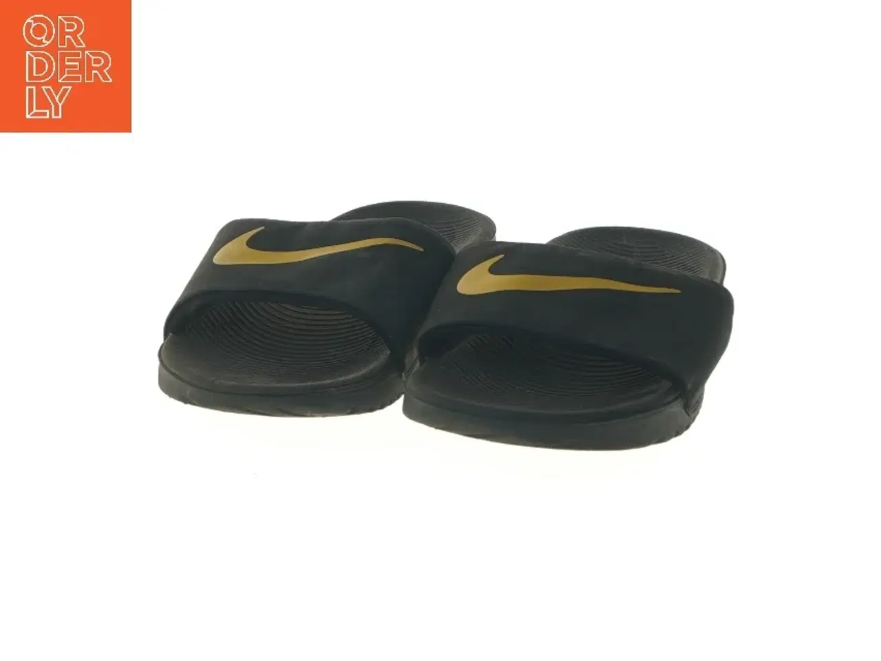 Billede 4 - Nike Sorte badeslippers med logo (str. fod 22,5 cm)
