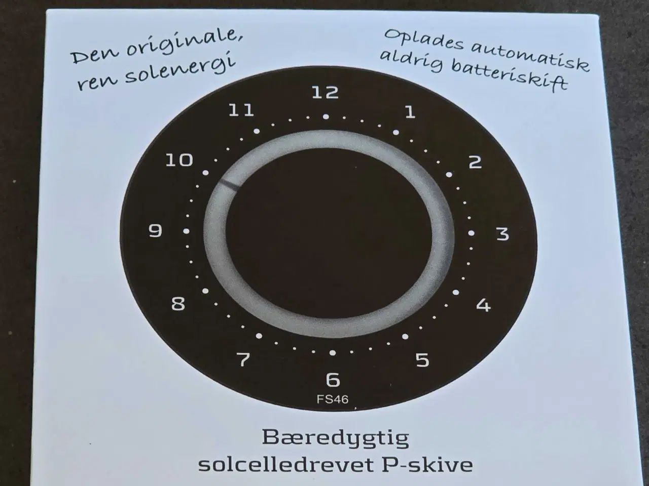 Billede 1 - Park one solar p-skive