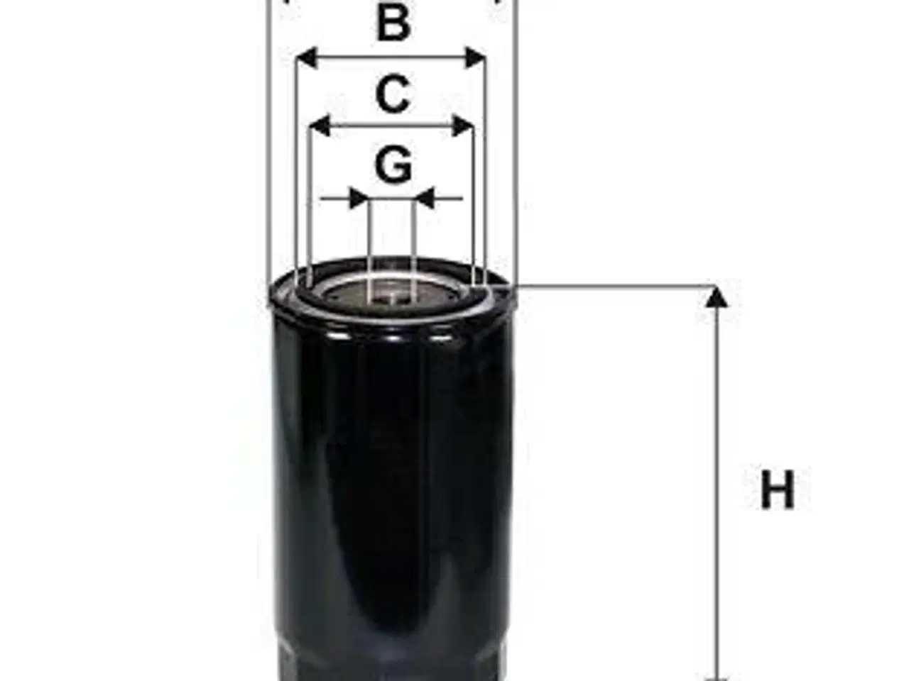 Billede 1 - 51459E WIX Oliefilter 3/4-16- Passer til