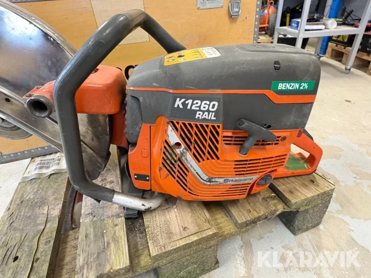 Billede 6 - Kapsav Husqvarna K1260 rail