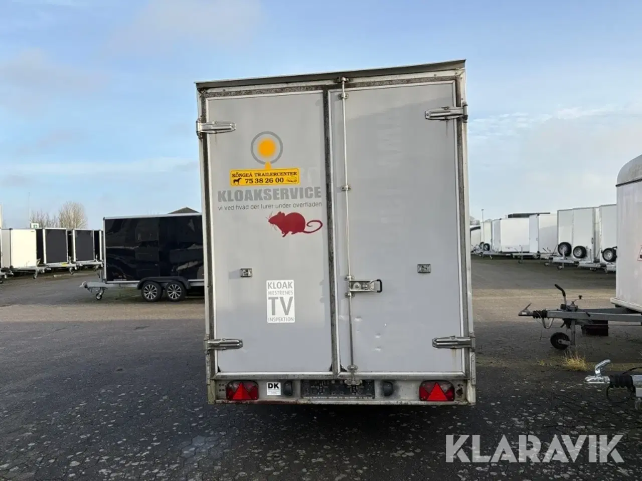 Billede 4 - Lukket trailer Humbaur 3500