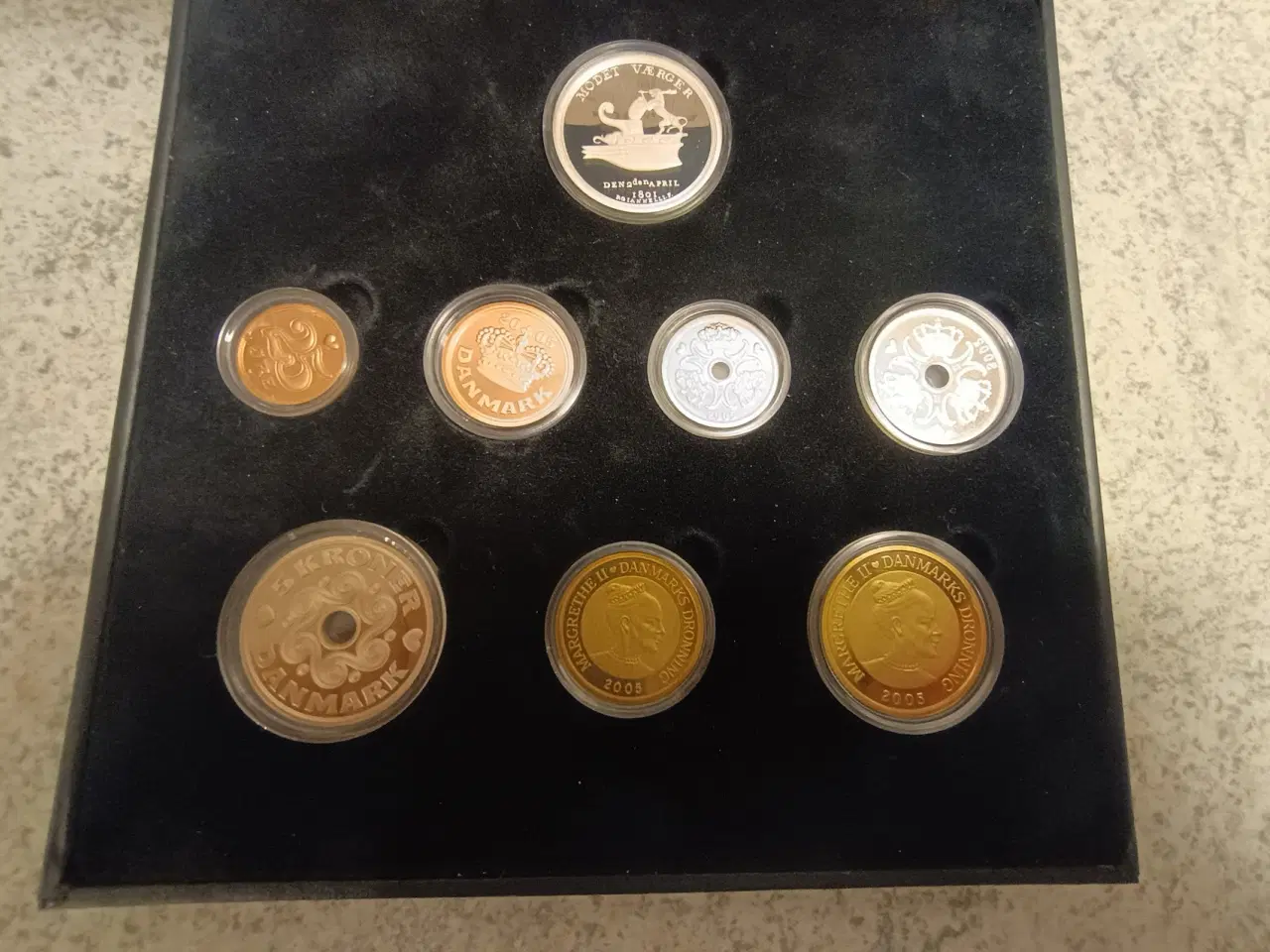 Billede 3 - Møntsæt 2005 Proof