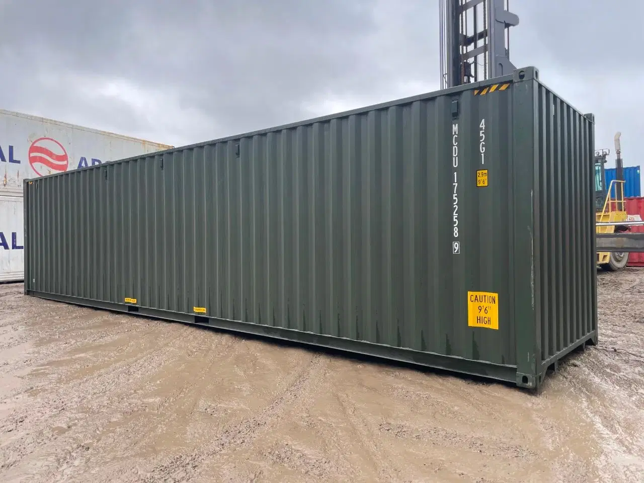 Billede 7 - Står i Hvidovre NY 40 fods HC Container i Grøn 