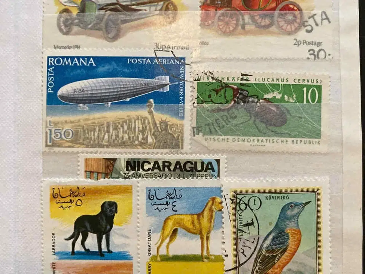 Billede 6 - Frimærkesamling. Øvrige lande, stemplet