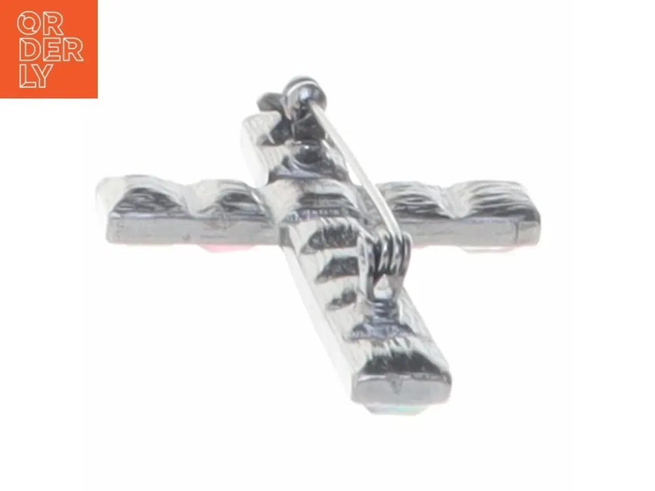 Billede 3 - Korsbroche (str. 5 x 3,5 cm)