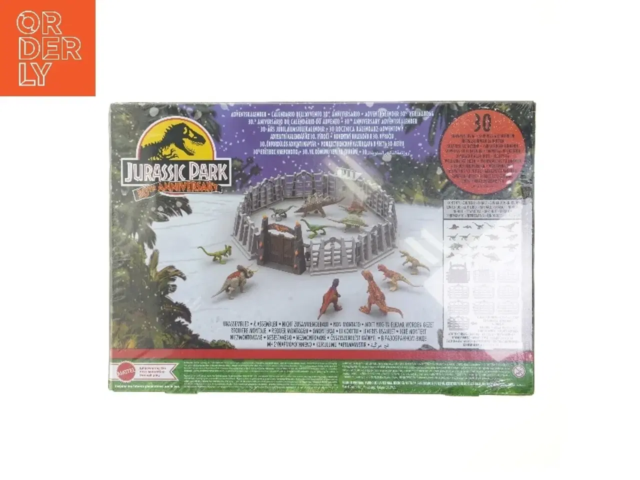Billede 3 - Jurassic Park 30-års jubilæums adventskalender fra Jurassic World (str. 30x44x6 cm)