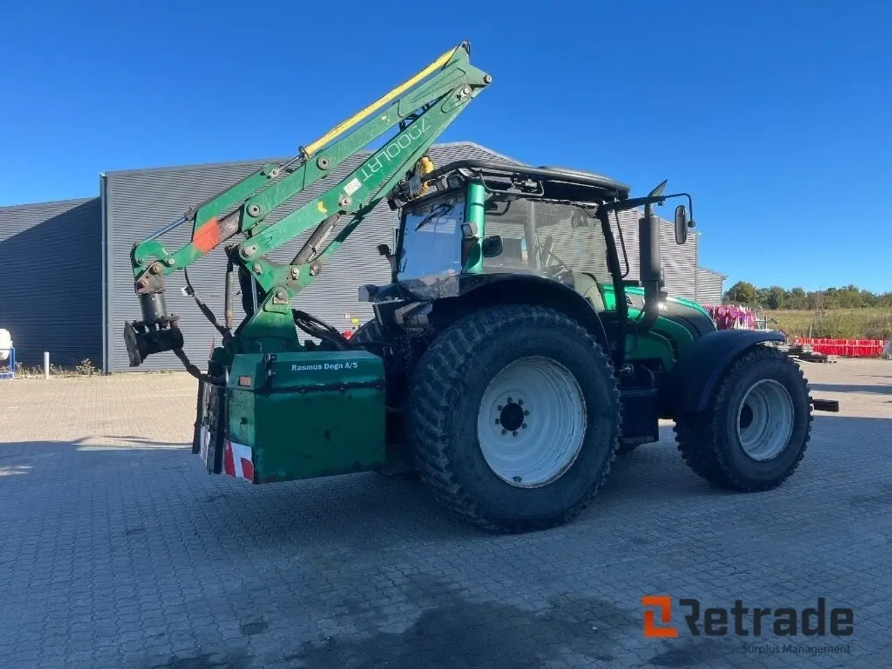 Billede 3 - Valtra N142 40 km/T Vendesæde Godkendt af Trafikstyrelsen