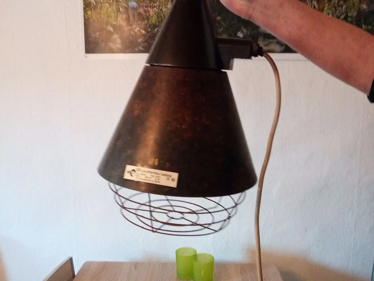 Billede 6 - Utrolig flot bakelit lampe fra Det gamle DDR