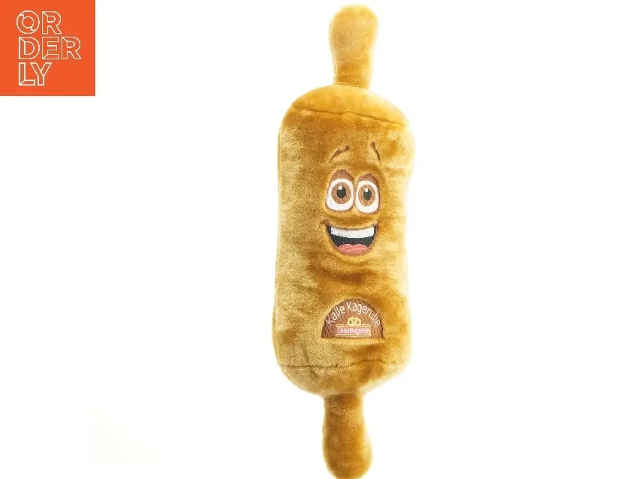 Billede 1 - Zalge Kagerulle plys legetøjsfigur fra GuldBageren (str. 57 cm)
