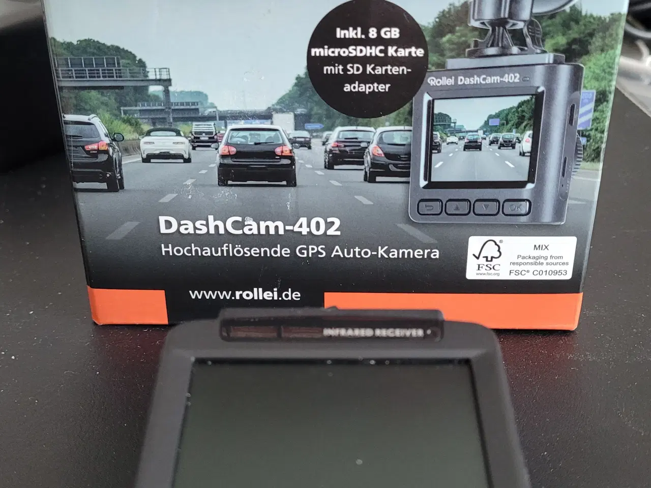 Billede 1 - Rollei dashcam med GPS