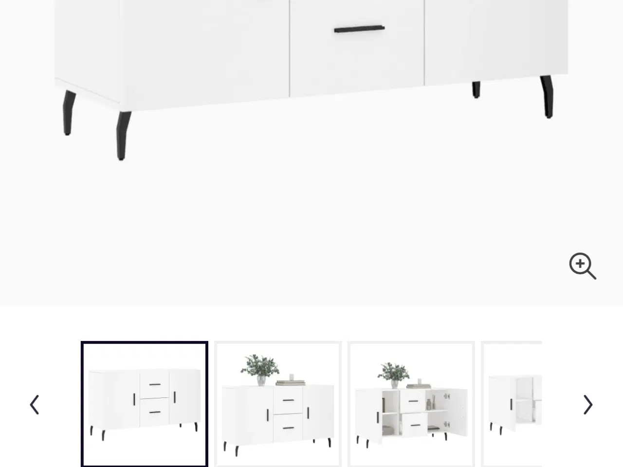 Billede 1 - Pæn hvid skænk