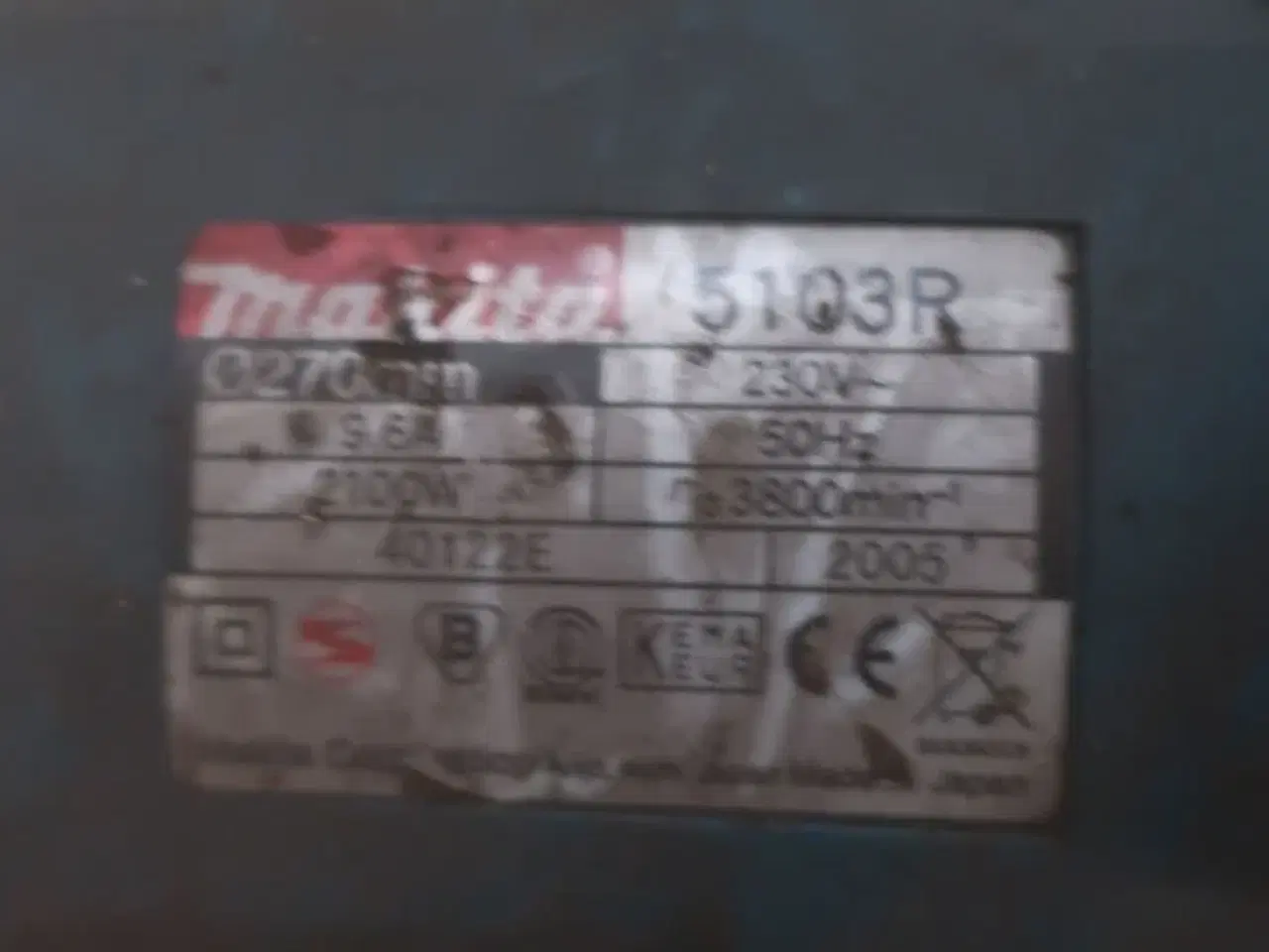 Billede 4 - Rundsav MAKITA 5103R