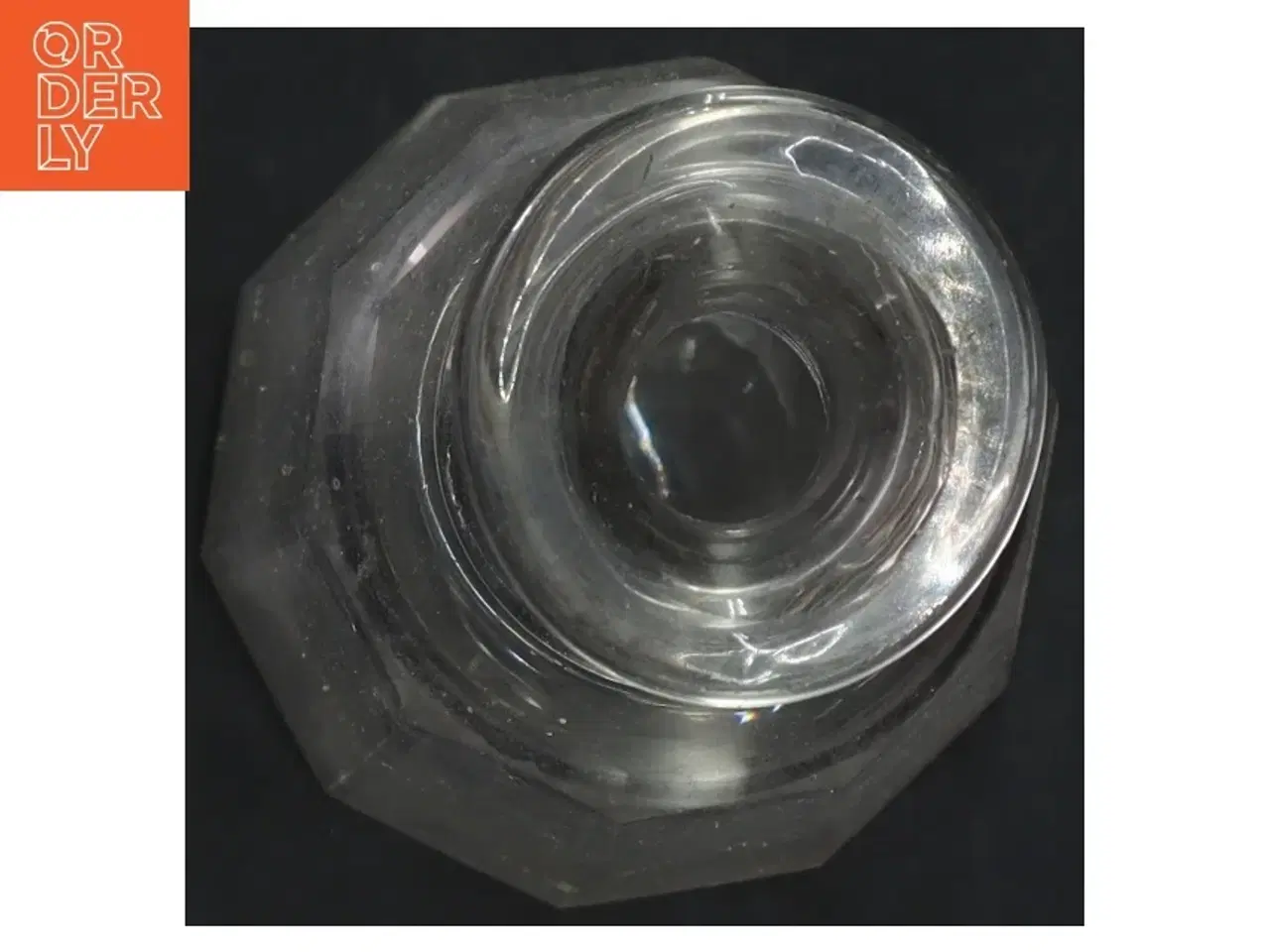 Billede 2 - Glas karaffel med prop (str. H. 23 cm)