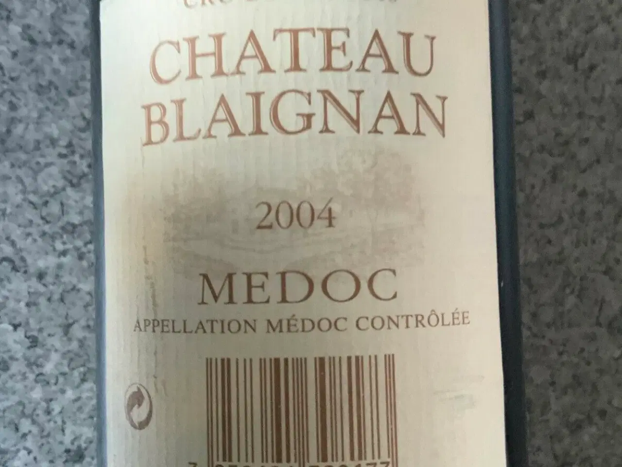 Billede 3 - Rødvin, 2004 Medoc Chateau Blaignan