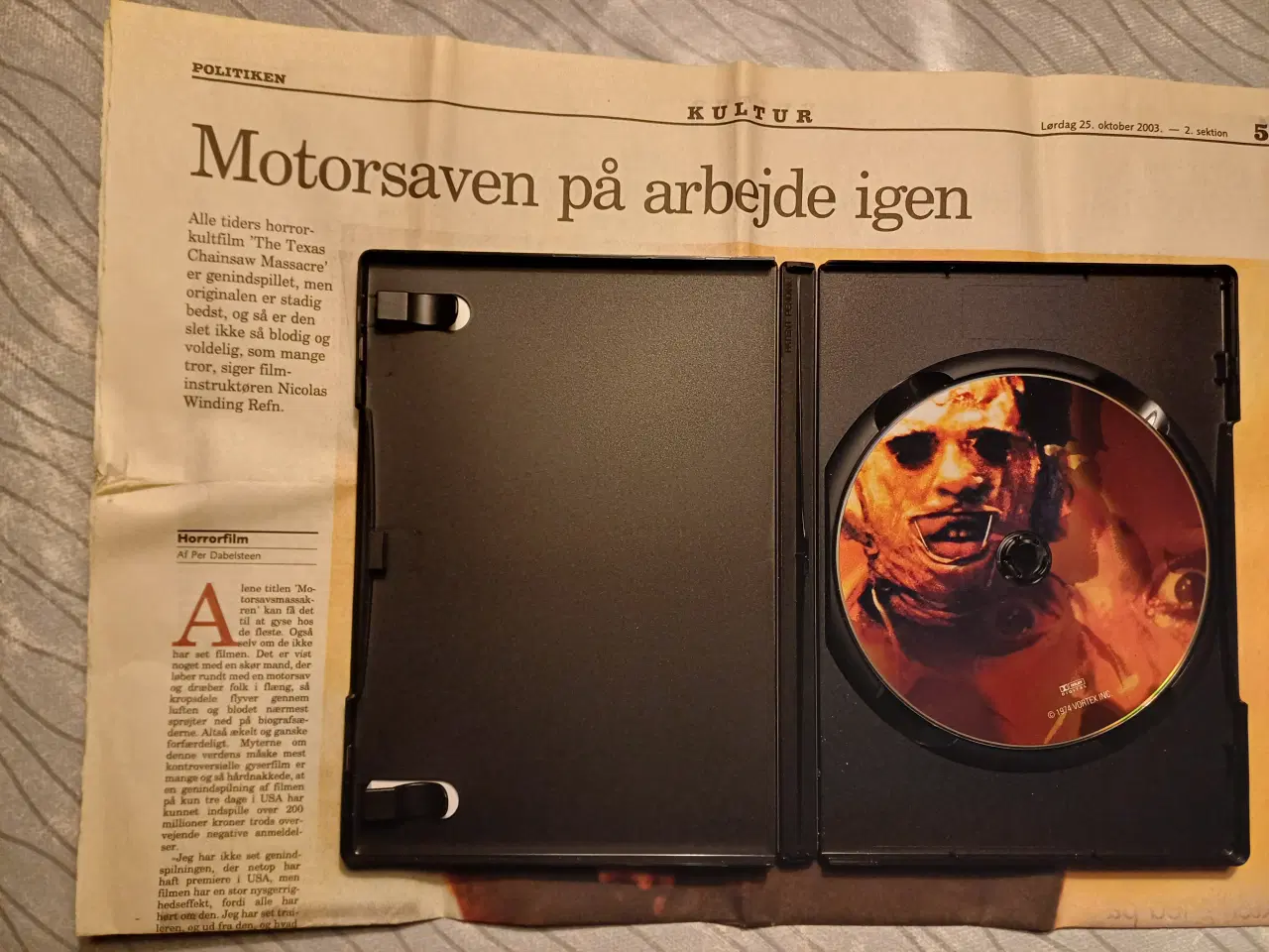Billede 2 - Texas Chainsaw Massacre /Motorsavs - Massakren DVD
