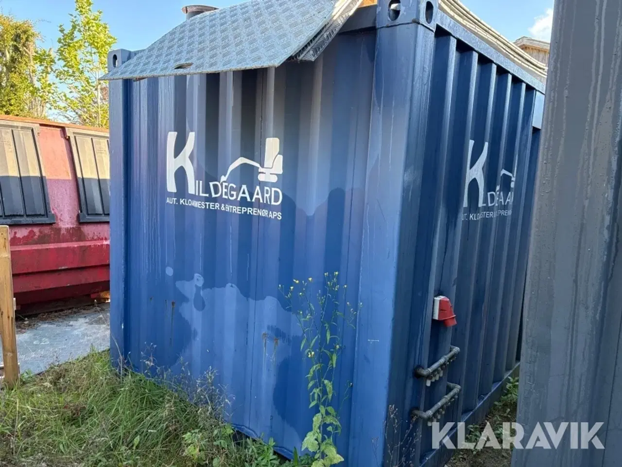 Billede 5 - Container m. oliefyr 8 fod