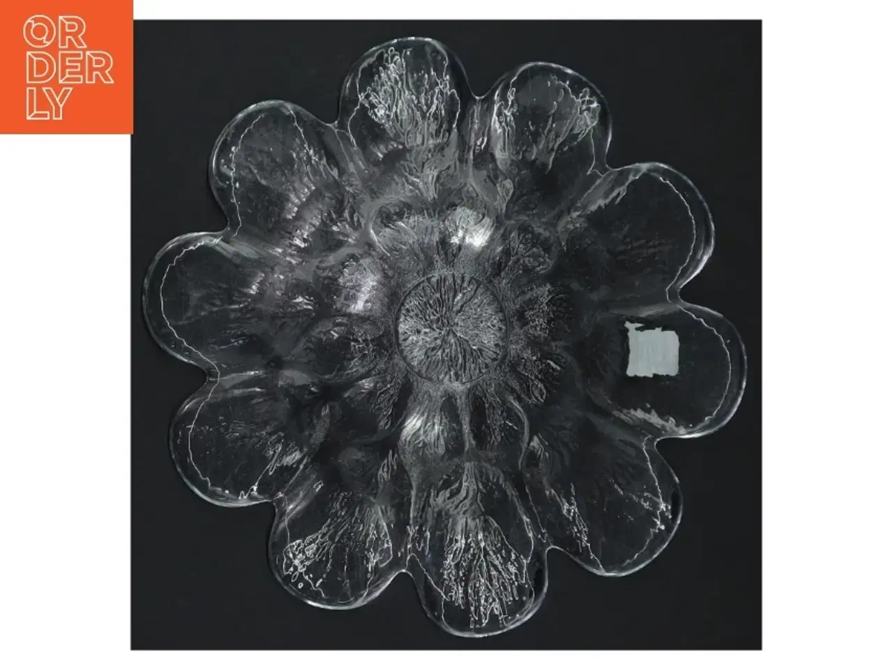 Billede 4 - Glas skål fra Holmegaard (str. Ø. 18 cm)