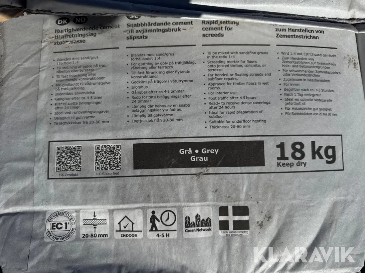 Billede 11 - Cement PlaneMix 80 Alifix Cirka 16 styk