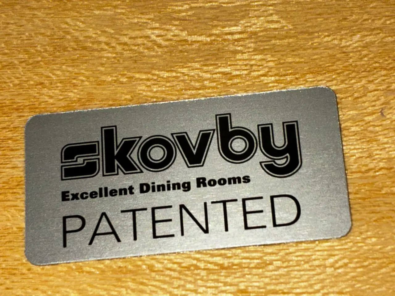 Billede 4 - Skovby spisebord SM24 massiv eg med tre tillægspla