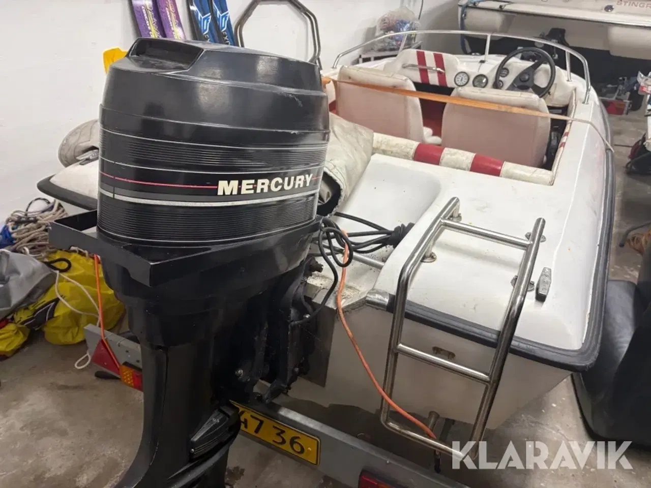 Billede 4 - Speedbåd + bådtrailer