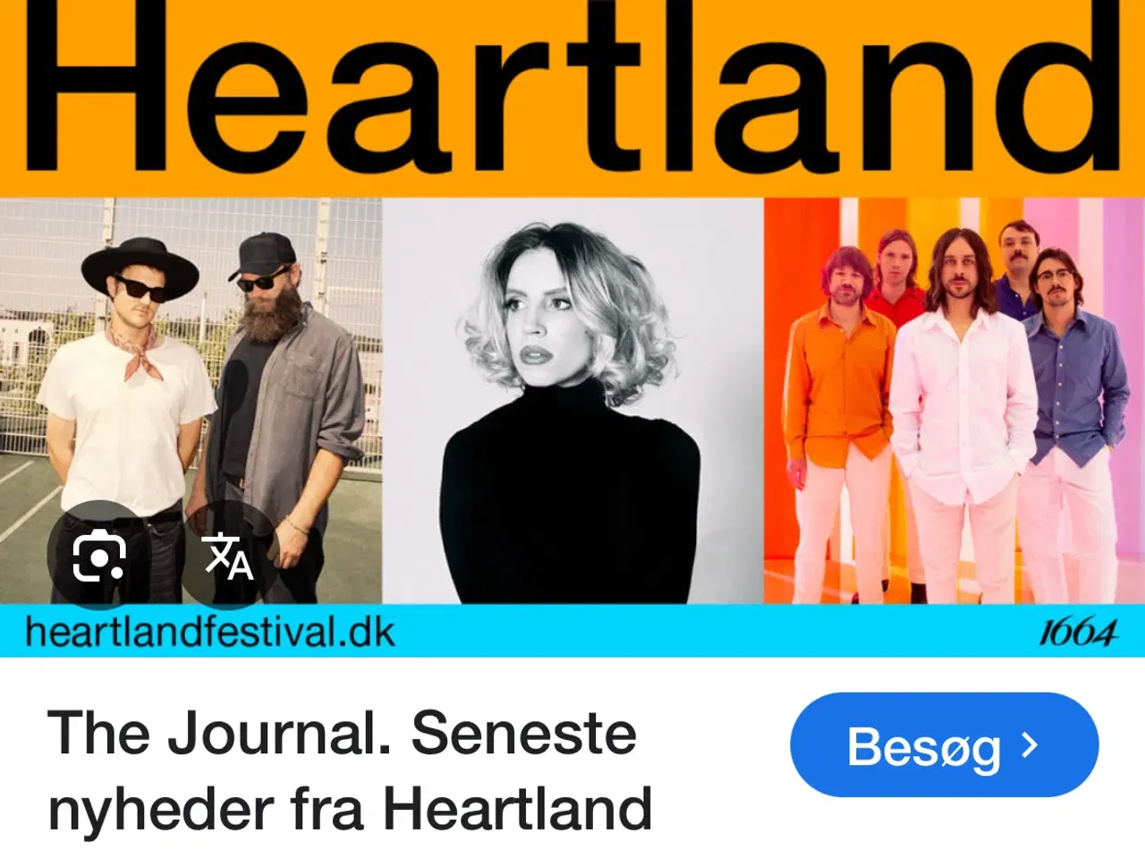 Billede 1 - Partout billetter Heartland 