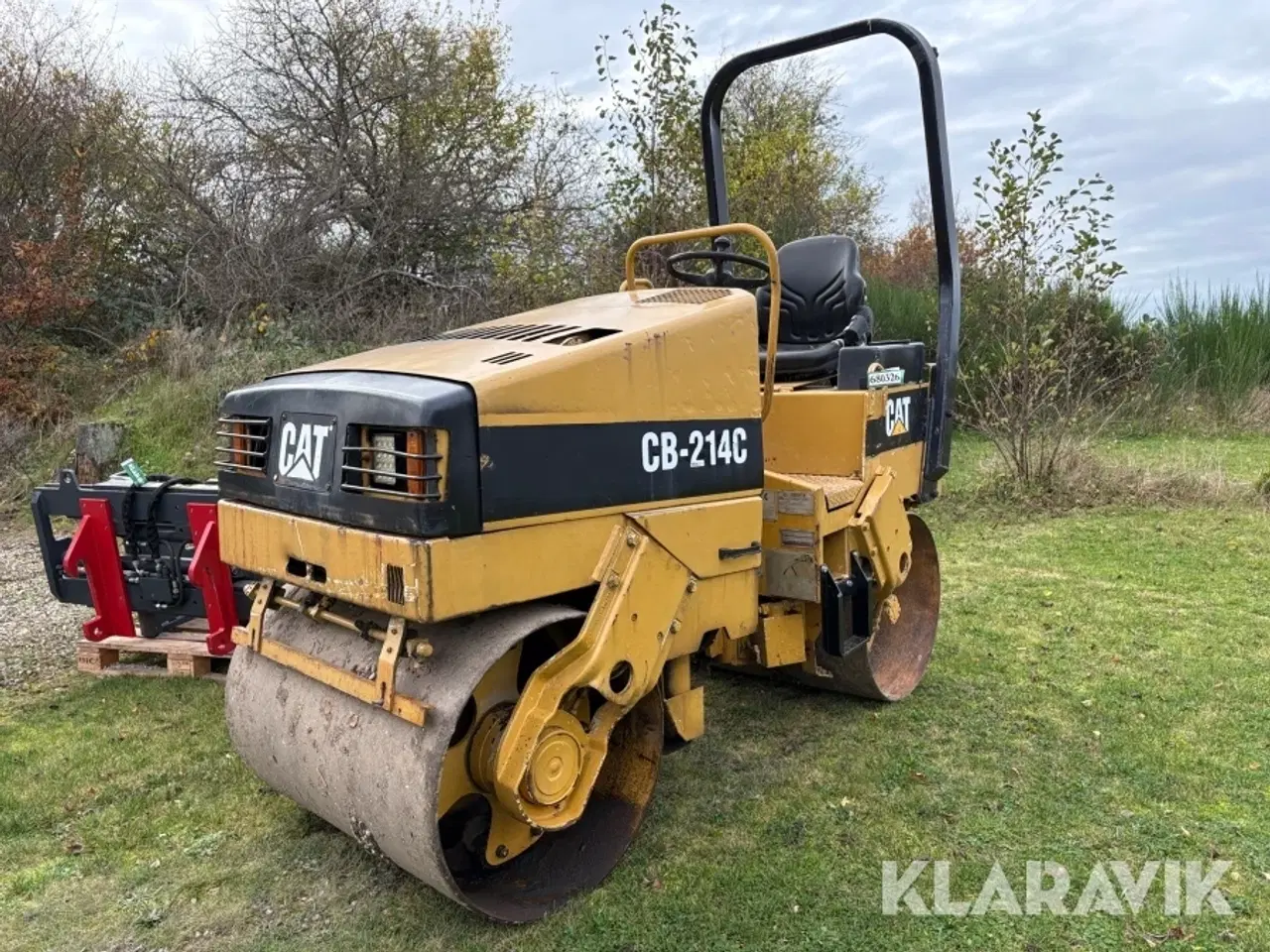 Billede 1 - Vejtromle CAT CB214C