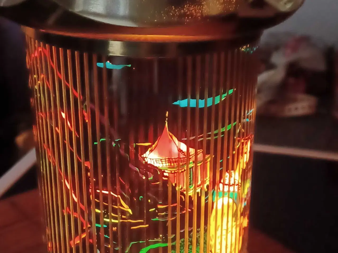 Billede 4 - RETRO ROTERENDE LAMPE.