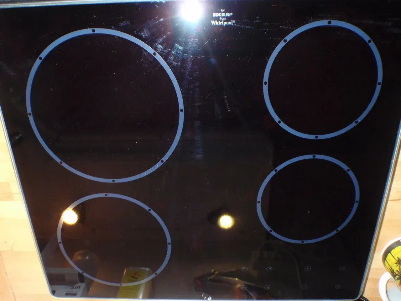Billede 1 - Wihrlpool Glas koge plade med 4 plader