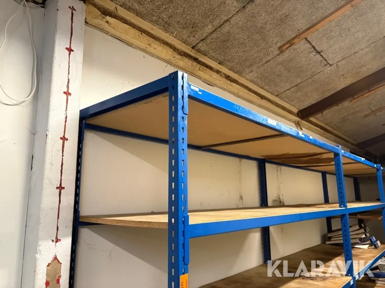 Billede 3 - Værkstedsreoler 6 sektioner