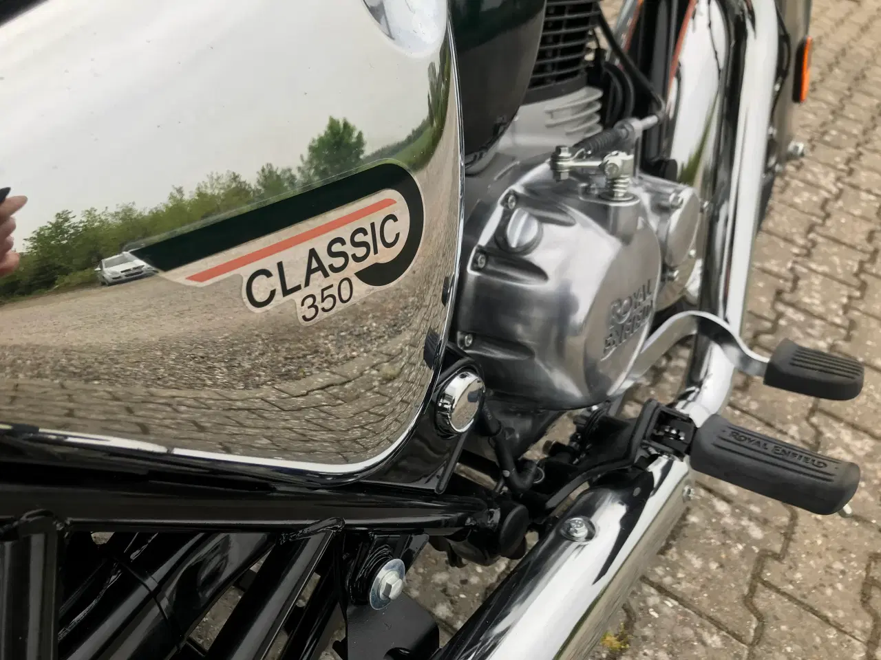 Billede 3 - Royal Enfield Classic 350 Top  Green Chrome