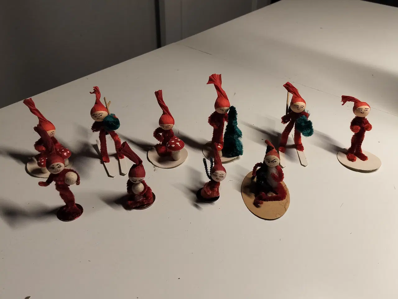 Billede 1 - 10 Blandet gamle Piberense nisser