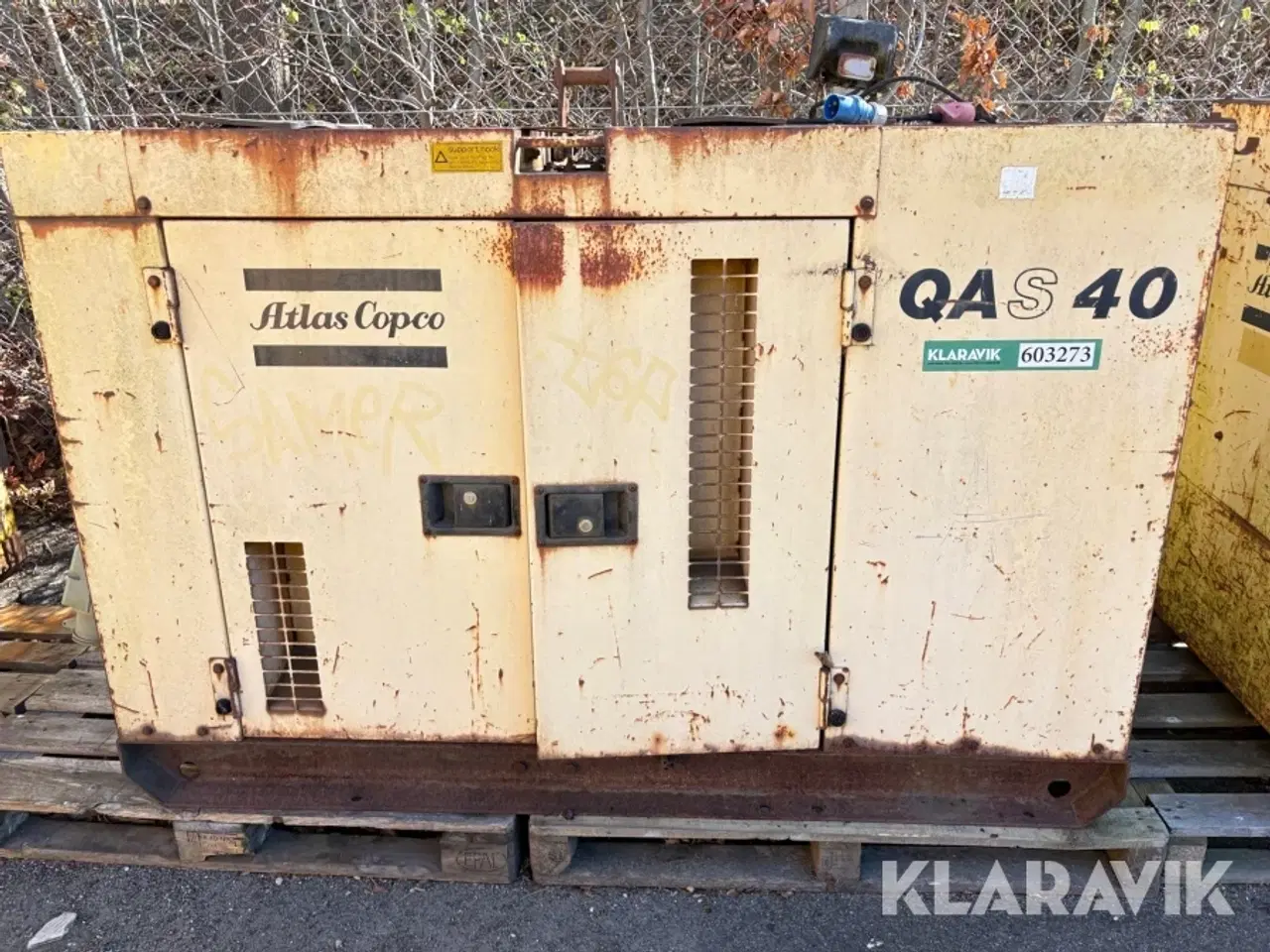 Billede 10 - Generator Atlas Copco Qas40