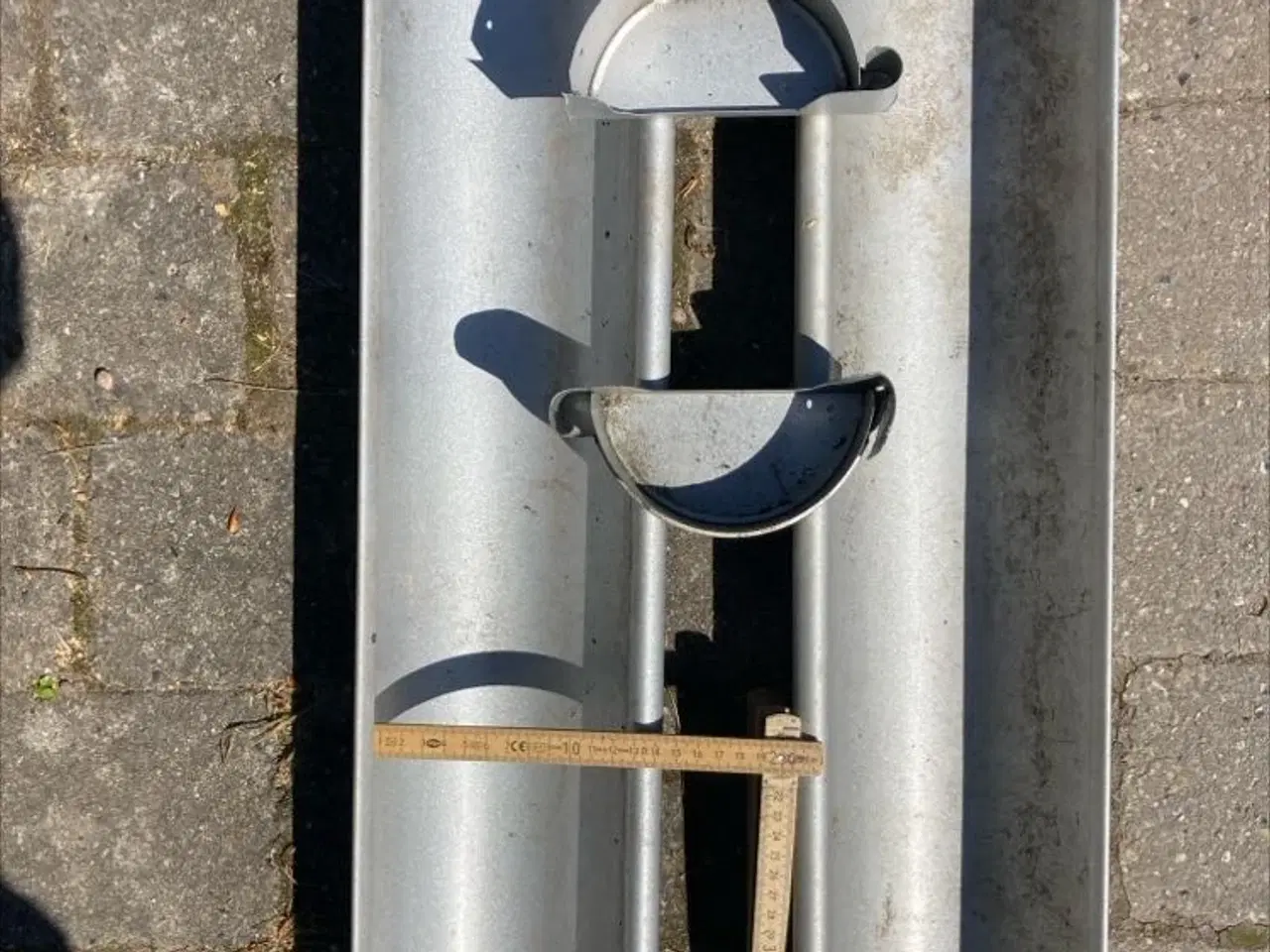 Billede 3 - 2 stk tagrender 4 meter lange