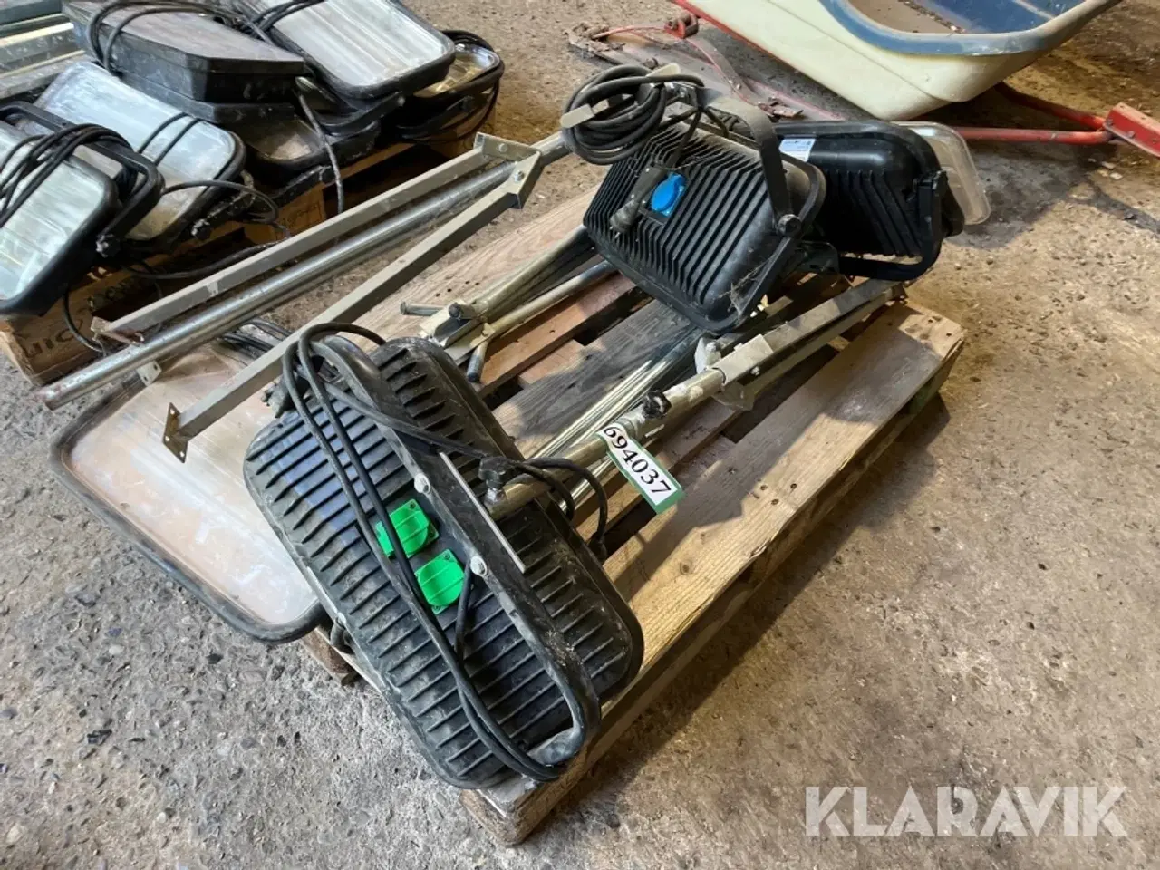 Billede 1 - Arbejdslamper industri blandet Palle