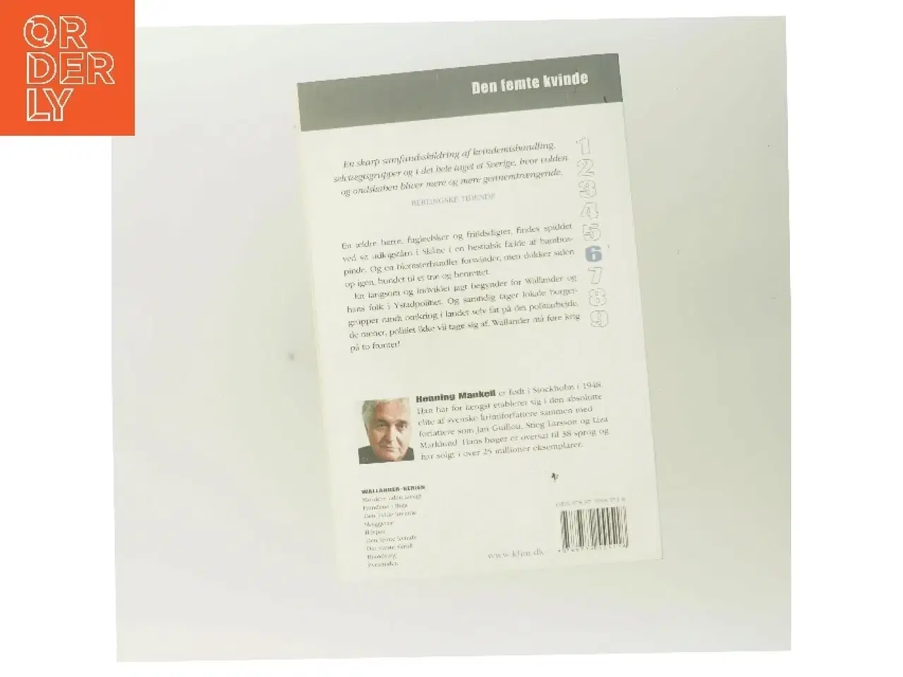 Billede 3 - Den femte kvinde af Henning Mankell (Bog)