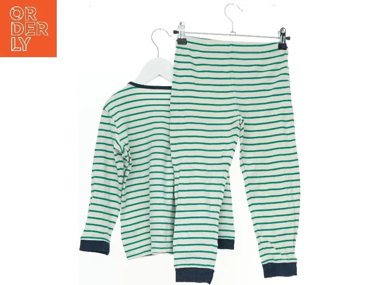 Billede 2 - Stribet pyjamas med bukser fra Grüner Knopf (str. 116)